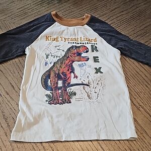 Long sleeve dinosaur shirt size 7